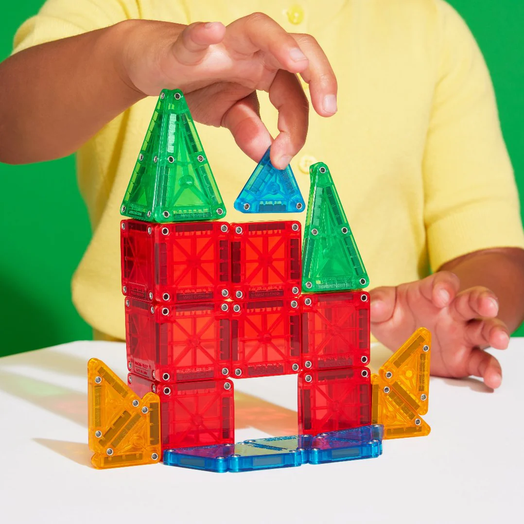 MAGNA-TILES – Micro Mags Travel Set – 26 stuks - Little Green Label