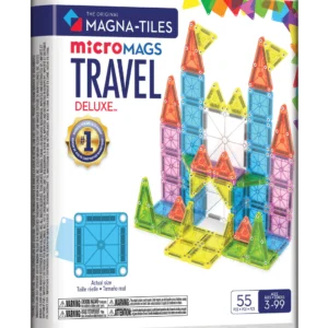 MAGNA-TILES - Travel Set Deluxe - 55 piece